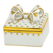 Herend Box with Bow